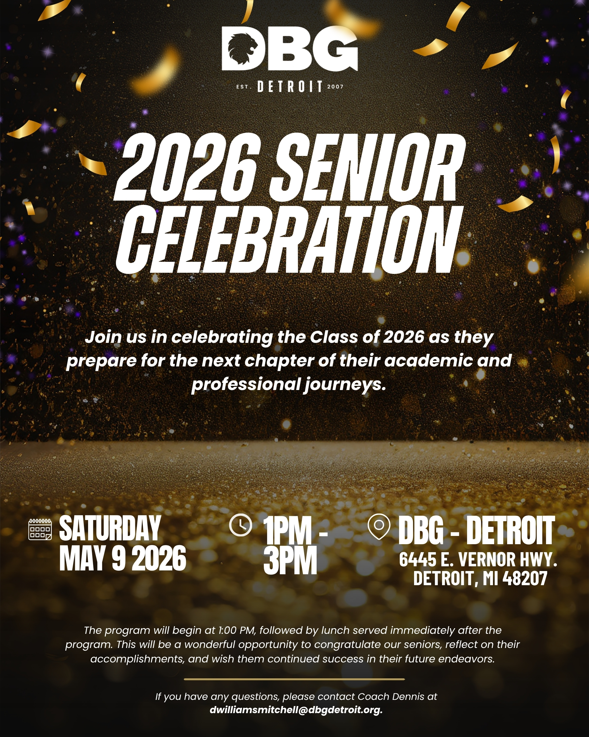 2026 Senior Celebration